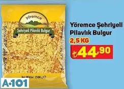 YÖREMCE ŞEHRİYELİ PİLAVLIK BULGUR